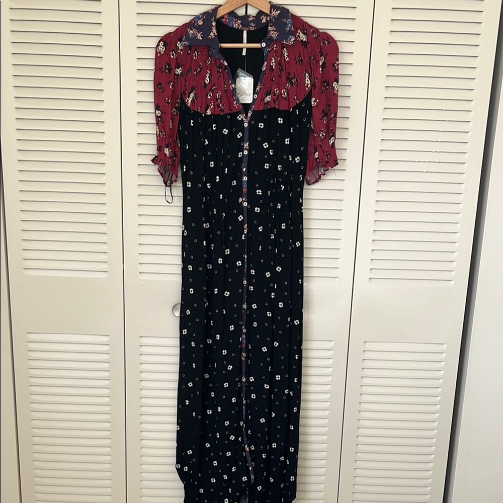 Free people maxi dress NWT